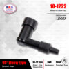 ฝาครอบหัวเทียน สีดำ ยางกันน้ำ ใส่ตรงรุ่น [NGK LD05F ] Spark Plug Resistor Cover K&S 10-1222 (Terminal Type Stud)