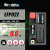 SKYRICH แบตเตอรี่ LITHIUM ION รุ่น LFP02Z ใช้สำหรับรถมอเตอร์ไซค์ YAMAHA YZ450F ปี 2018 ขึ้นไป / YZ250F ปี 2019 ขึ้นไป (แทนเบอร์ #BR98)