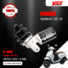 YSS โช๊คแก๊ส K-EURO อัพเกรด Honda Giorno125 ปี 2023【 OK302-320T-14-888 】 โช๊คเดี่ยวหลัง สปริงสีดำ/กระบอกสีดำ [ โช๊ค YSS แท้ ประกันโรงงาน 1 ปี ]