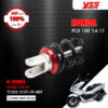 YSS โช๊คแก๊ส G-Series ใช้อัพเกรด Honda PCX 150 '14-'17【 TC302-310T-09-889 】 โช๊คคู่หลัง สปริงดำ/กระบอกเงิน [ โช๊ค YSS แท้ 100% พร้อมประกันศูนย์ 1 ปี ]